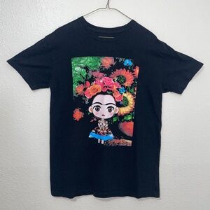 Frida Kahlo Shirt Medium cartoon